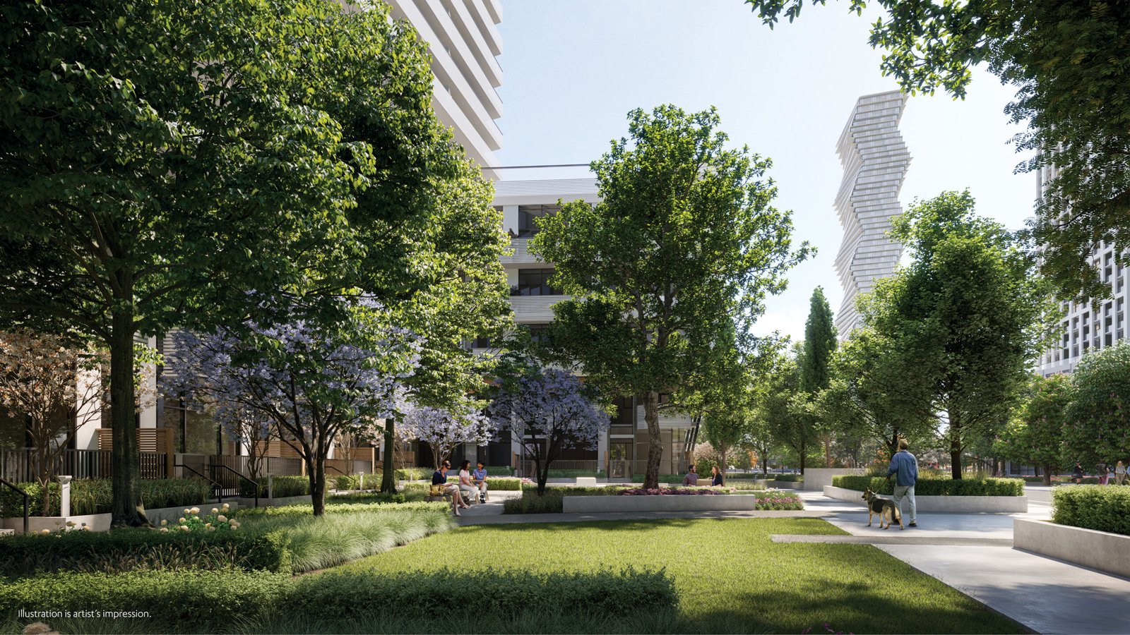 An artist's rendering of pre construction homes in Gta.