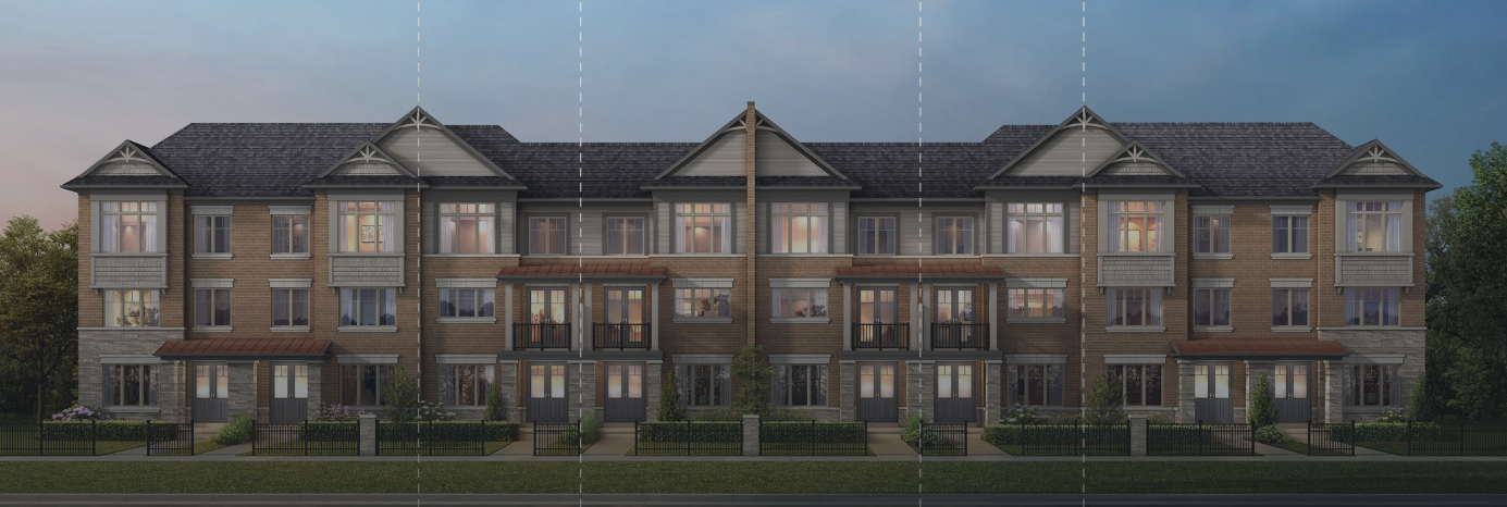 A symmetrical row of modern townhouses at dusk features large windows, brick and siding exteriors, gabled roofs, and small front gardens. Soft interior lights glow from within, enhancing the evening ambiance of these new homes. A symmetrical row of modern townhouses at dusk features large windows, brick and siding exteriors, gabled roofs, and small front gardens. Soft interior lights glow from within, enhancing the evening ambiance of these new homes.