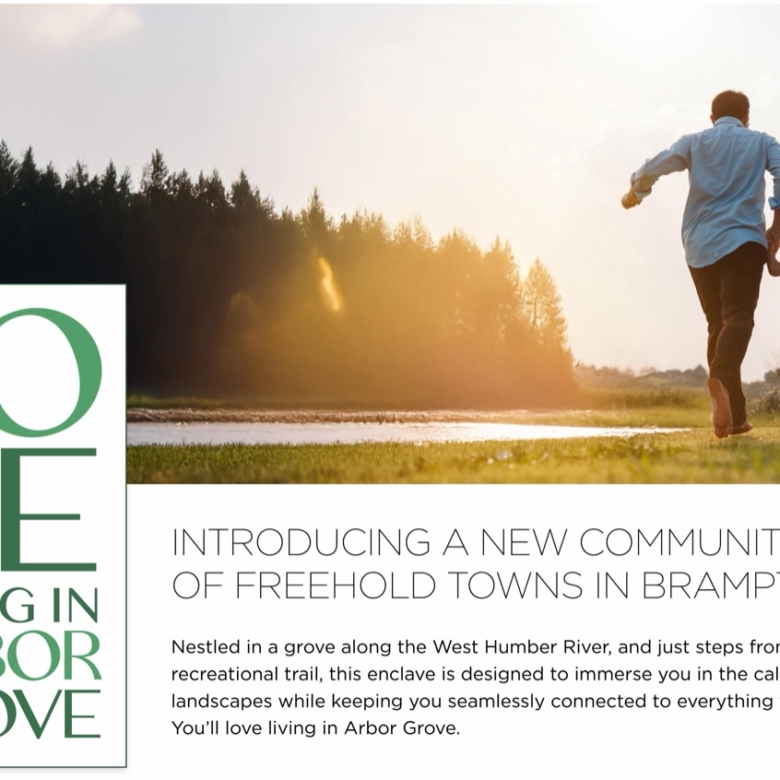 Arbor Grove Towns Brampton by Royal Pine Homes 1