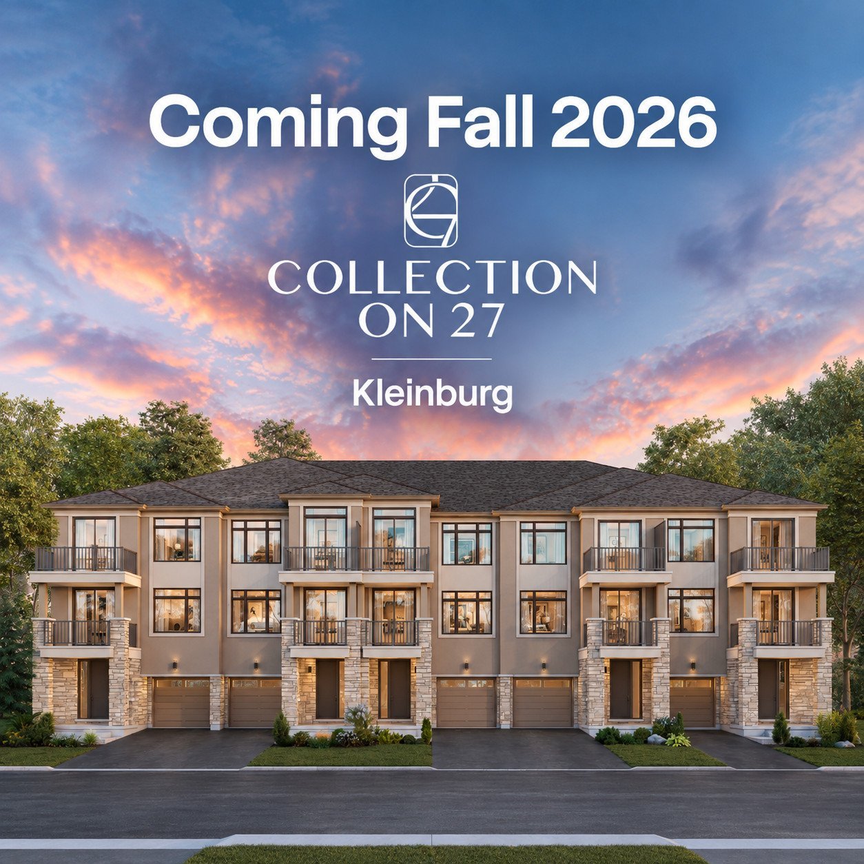 Collection on 27 Townhomes Exterior Elevation