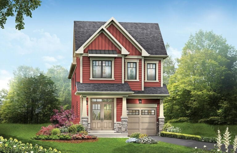Belfountain single-family detached home architectural elevation at Empire Calderwood