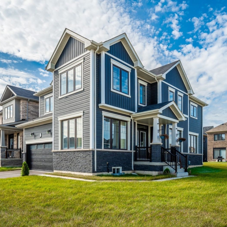 Empire Calderwood master-planned community streetscape architectural rendering in Thorold Niagara Region