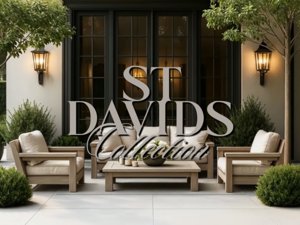 Empire St Davids Collection master-planned executive community streetscape rendering in Niagara-on-the-Lake
