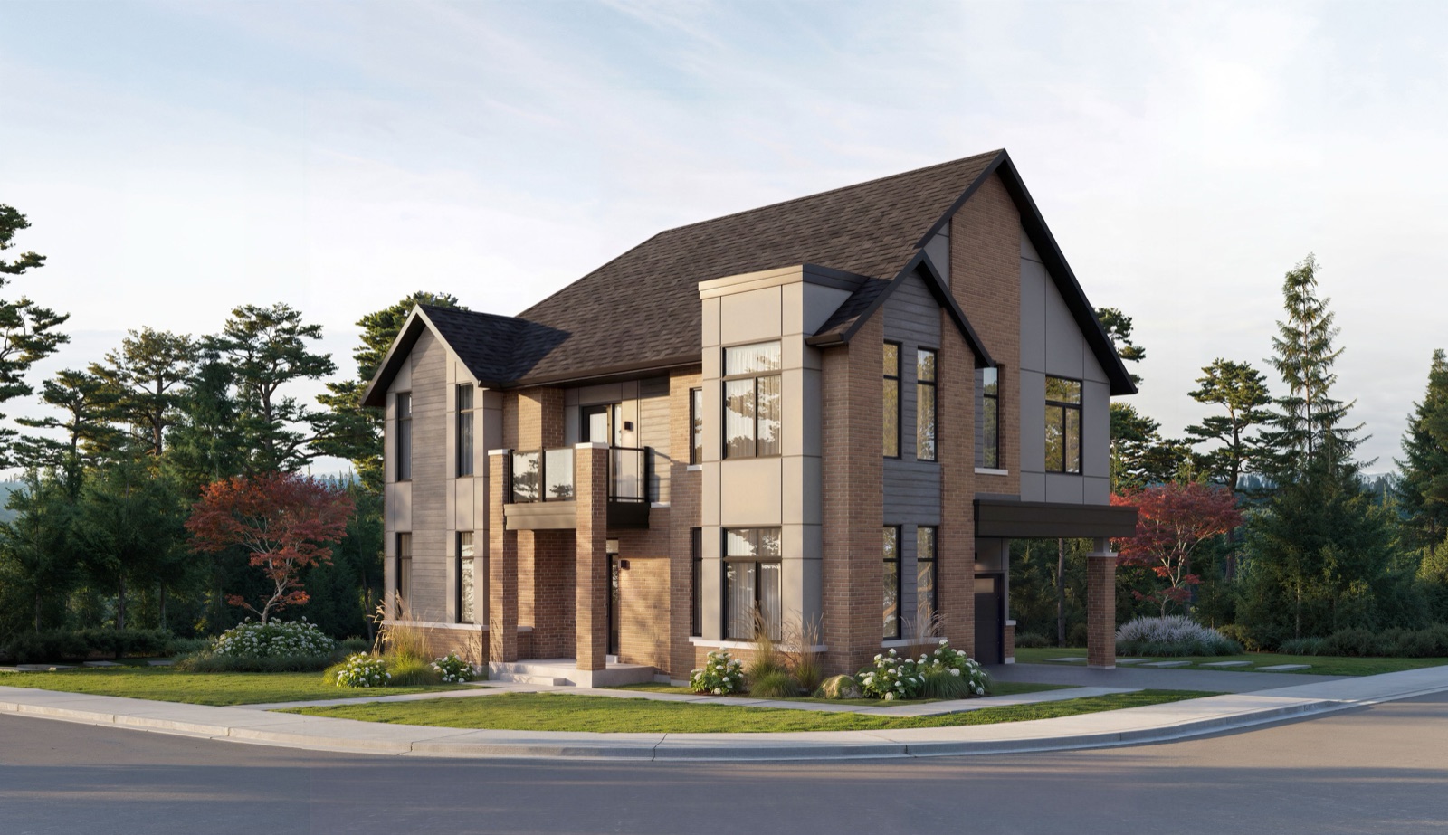 Five Oaks Oakville 40ft Collection The Starling Corner Single Detached Home by Caivan