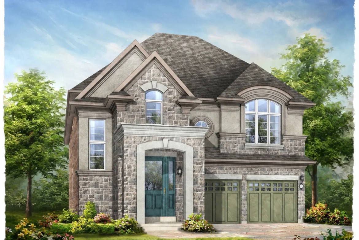 Ivy Rouge Oakville by Rosehaven Homes - 41ft Raymar Single Detached Home Rendering