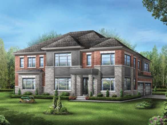 Ivy Rouge Oakville by Starlane Homes - 41ft Marquis 12 Single Detached Exterior Rendering