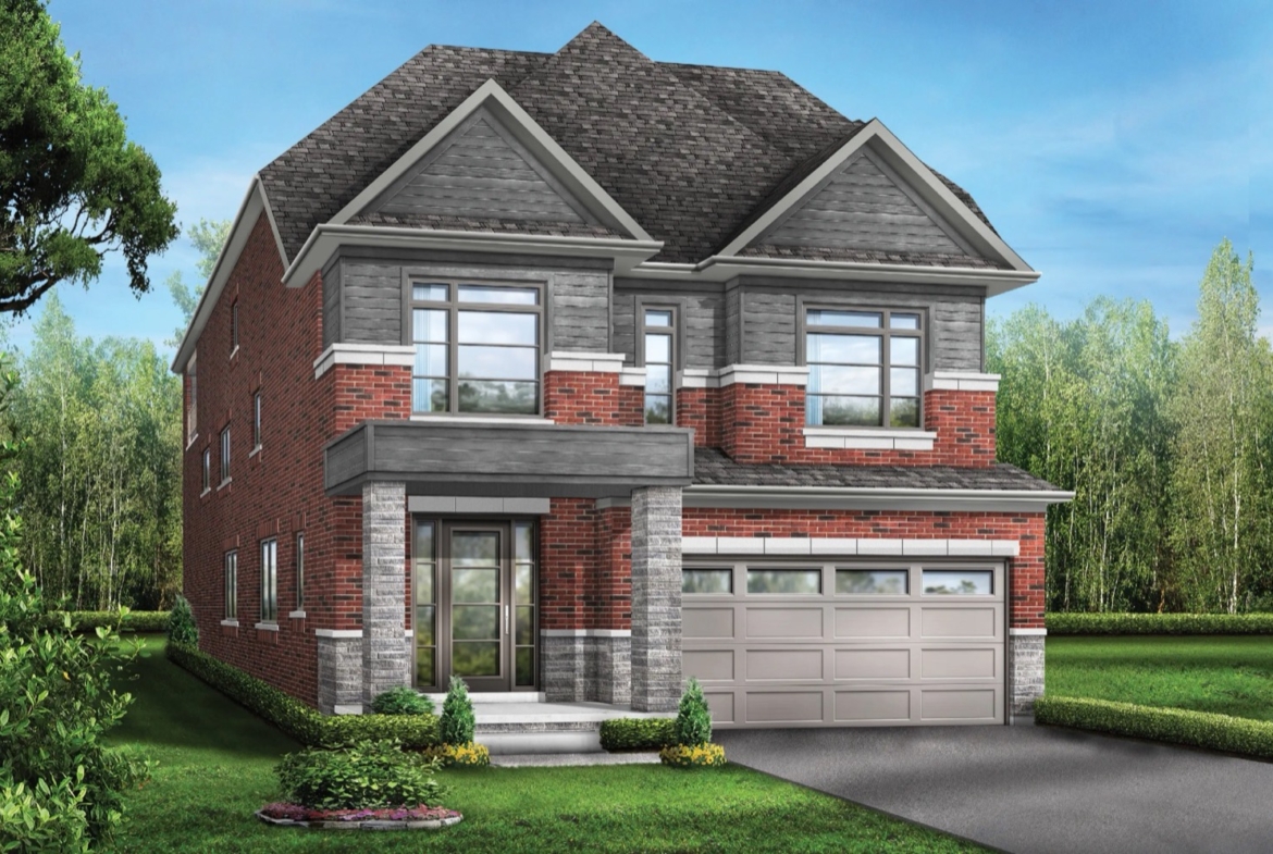 Ivy Rouge Oakville by Starlane Homes - 35ft Bentley 8 Single Detached Home Rendering