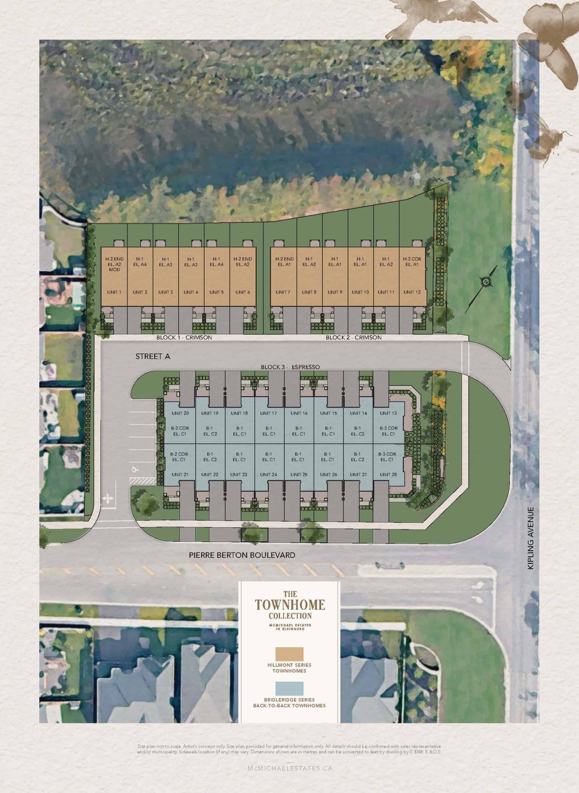 McMichael Estates Master Site Plan