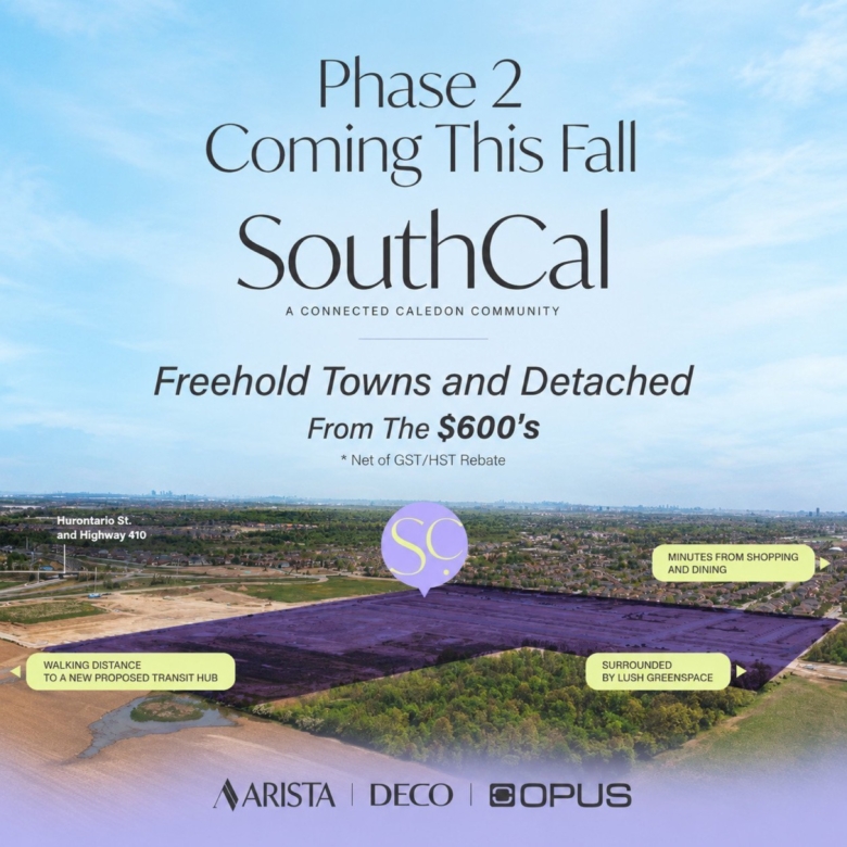 SouthCal Caledon Hero Exterior Elevation