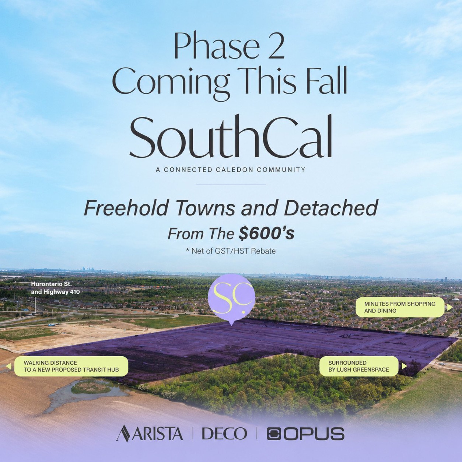 SouthCal Caledon Hero Exterior Elevation