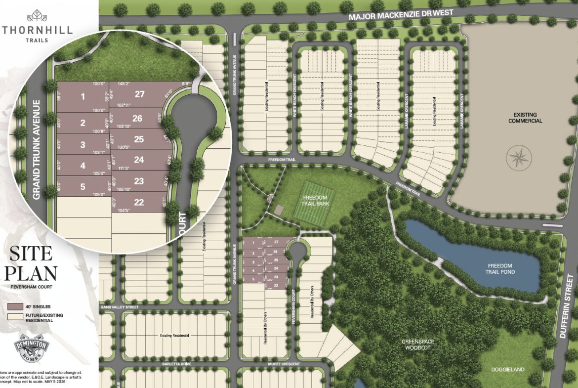Thornhill Trails – Executive Towns & Singles